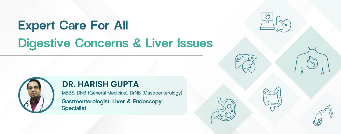 Dr. Harish Gupta Gastroenterologist in chanakya place